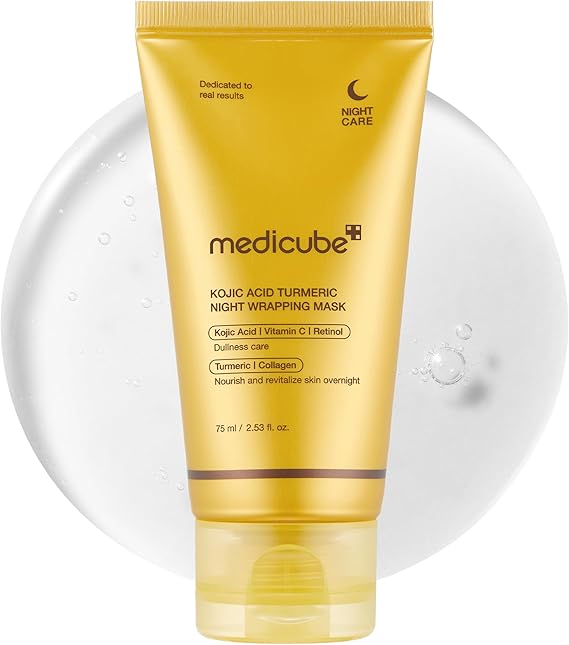 medicube Turmeric Overnight Wrapping Peel Off Mask 2.53 fl. oz, 75ml