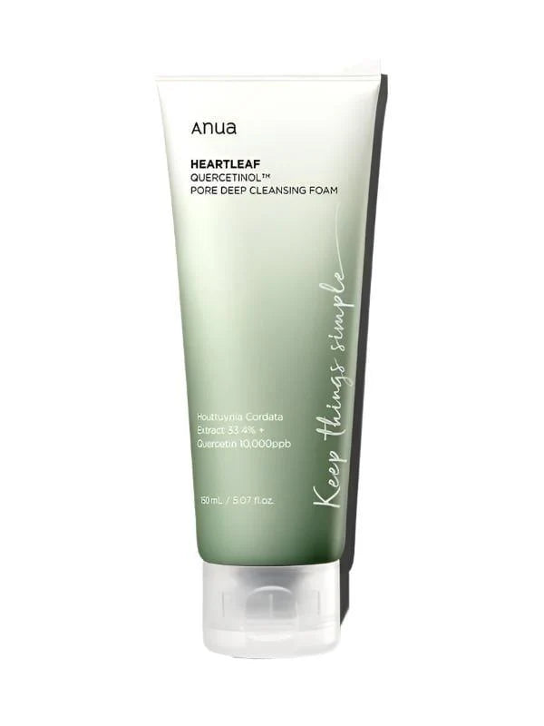 Anua - Heartleaf Quercetinol Pore Deep Cleansing Foam - 150 ml